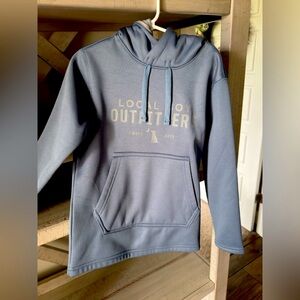 Youth Small Grayish-Blue Hoodie NWOT